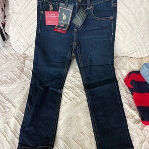 U.S. Polo Assn. Men's Dark Blue Straight Jeans